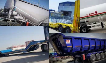 Side Loader Semi Trailers İle Konteyner Taşıma