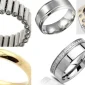 STEEL RINGS WITH MINIMUM PRICE AND MAXIMUM FUNCTIONALITY